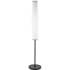Online Straluma Moderne design vloerlamp zwart met opaal glas dim to warm