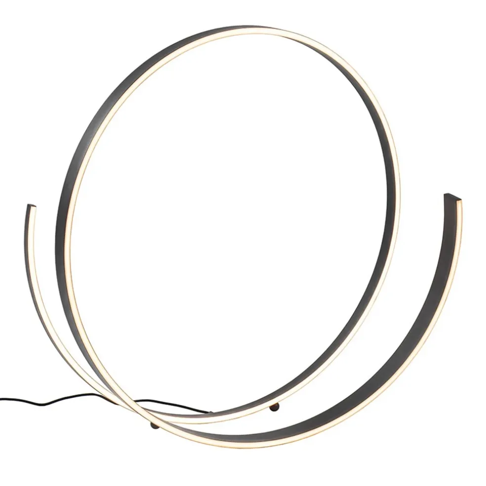 Hot Straluma Moderne design vloerlamp LED dimbaar zwart