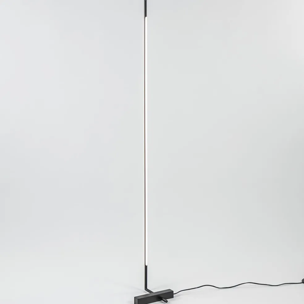 Sale Straluma Moderne design vloerlamp zwart inclusief dimbaar LED