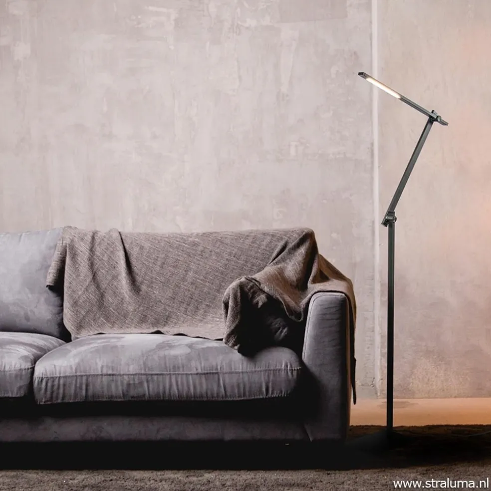 Shop Straluma Moderne design vloer/leeslamp met dimbaar LED