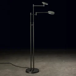 Discount Straluma Moderne dubbele LED leeslamp antraciet