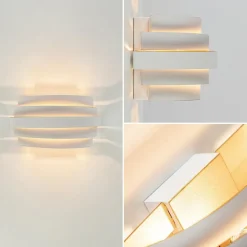 Clearance Straluma Moderne G9 wandlamp wit met goud