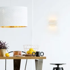 Clearance Straluma Moderne G9 wandlamp wit met goud