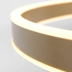 Best Straluma Moderne hanglamp ring goud met geïntegreerd LED