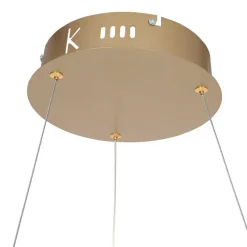Best Straluma Moderne hanglamp ring goud met geïntegreerd LED
