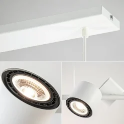 Cheap Straluma Moderne hanglamp wit met verstelbare LED spots