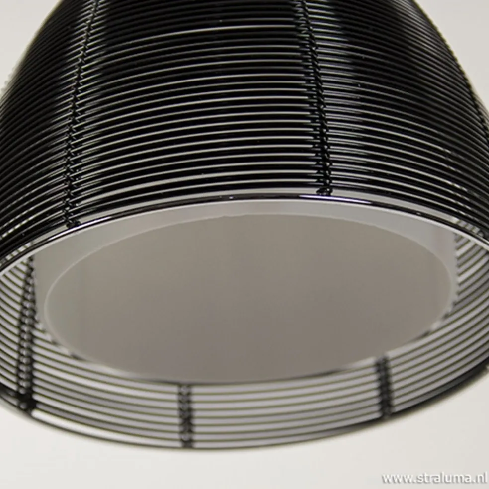 Hot Straluma Moderne hanglamp zwart klein