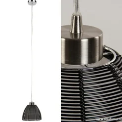 Hot Straluma Moderne hanglamp zwart klein