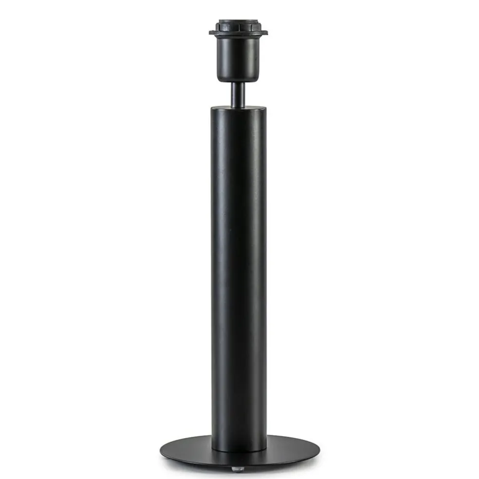 Outlet Straluma Moderne lampvoet cilinder mat zwart excl kap