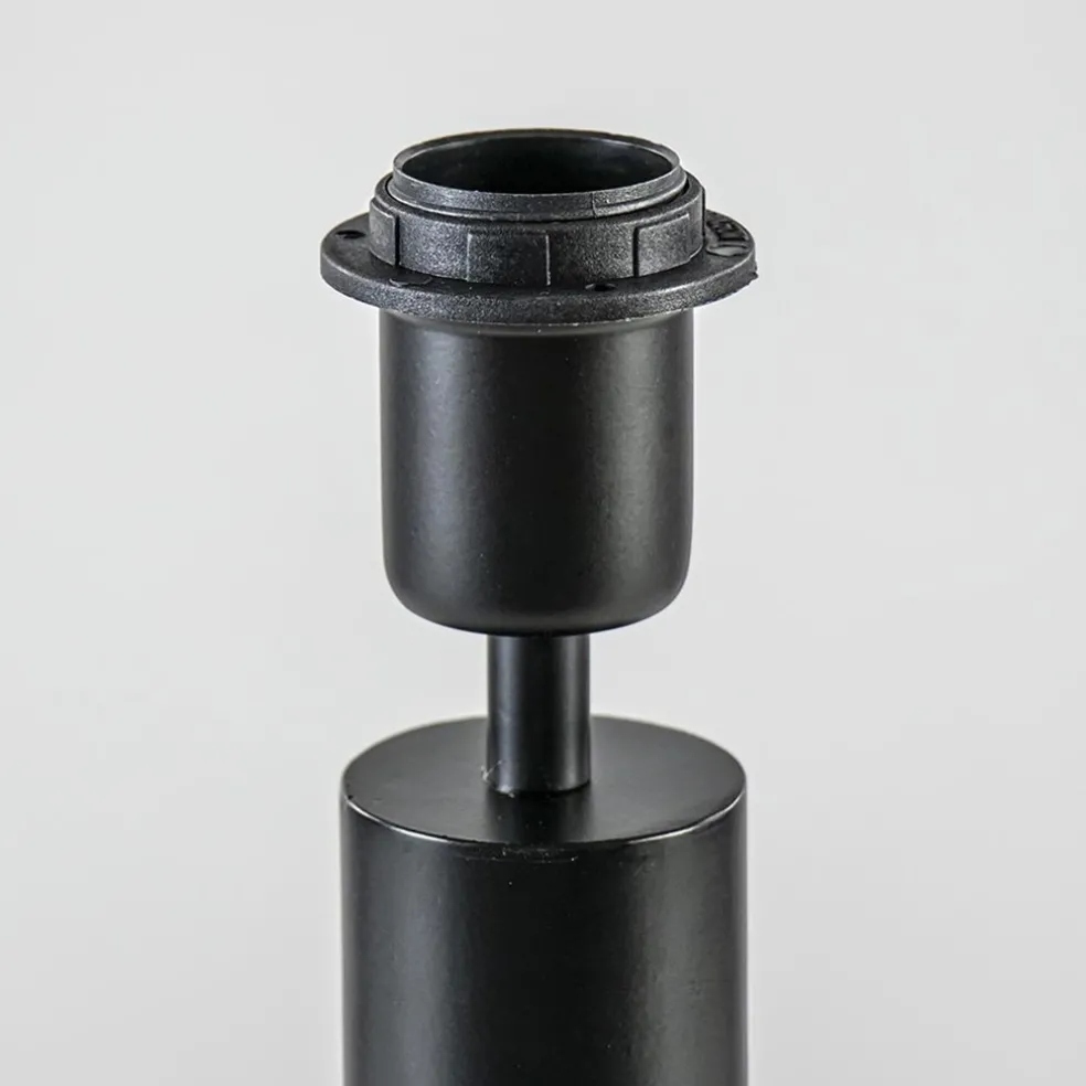 Outlet Straluma Moderne lampvoet cilinder mat zwart excl kap