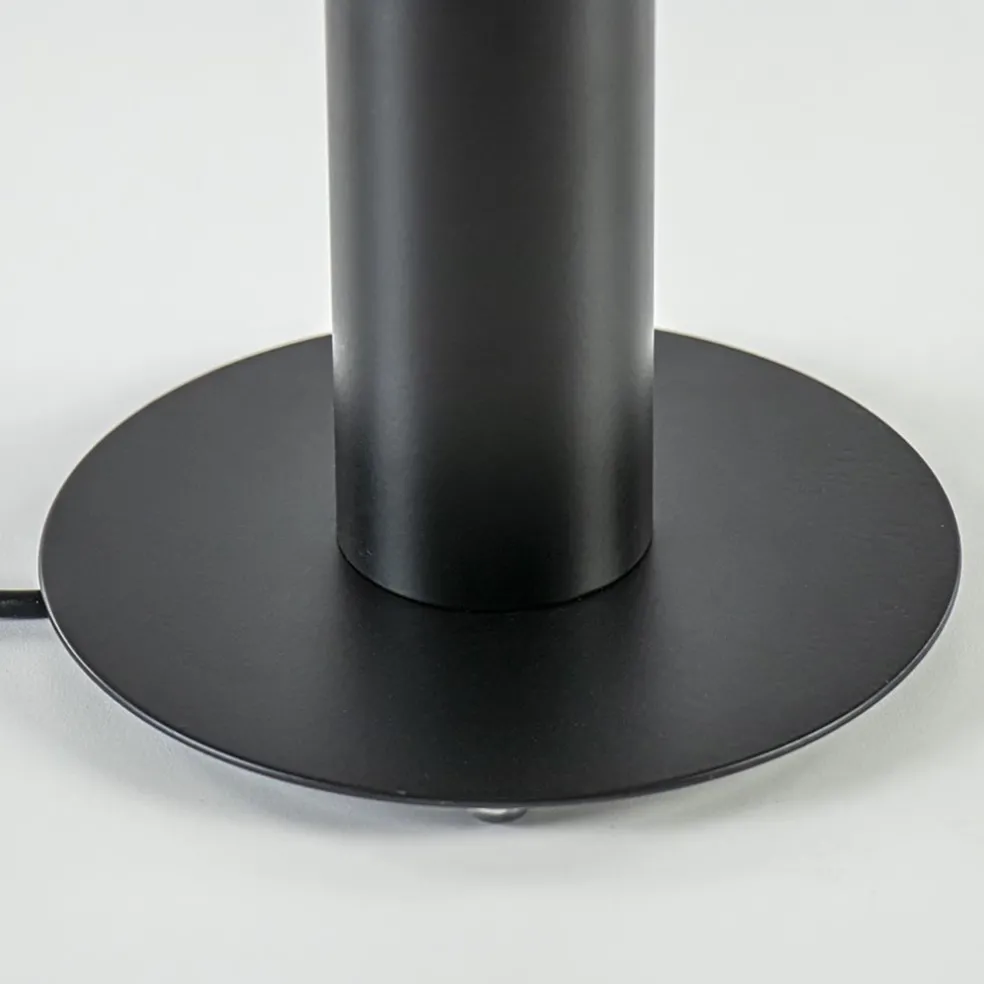 Outlet Straluma Moderne lampvoet cilinder mat zwart excl kap