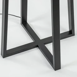 Online Straluma Moderne lampvoet mat zwart exclusief kap