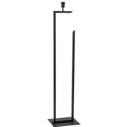 Cheap Straluma Moderne lampvoet/vloerlamp zwart excl. kap