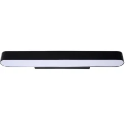 New Straluma Moderne LED badkamer wandlamp zwart 60 cm