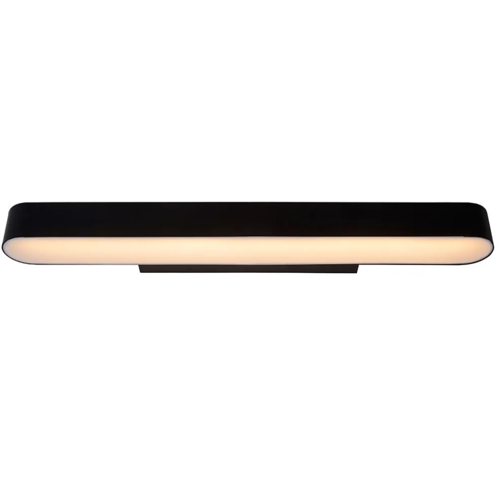 New Straluma Moderne LED badkamer wandlamp zwart 60 cm
