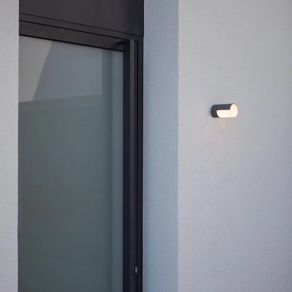Clearance Straluma Moderne LED buitenlamp cilinder draaibaar IP54