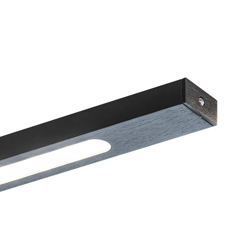 Online Straluma Moderne LED design hanglamp balk 200 cm zwart