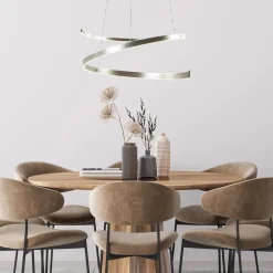 Best Straluma Moderne LED hanglamp rond met dim to warm functie