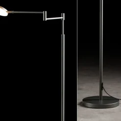 Fashion Straluma Moderne LED leeslamp vloerlamp antraciet