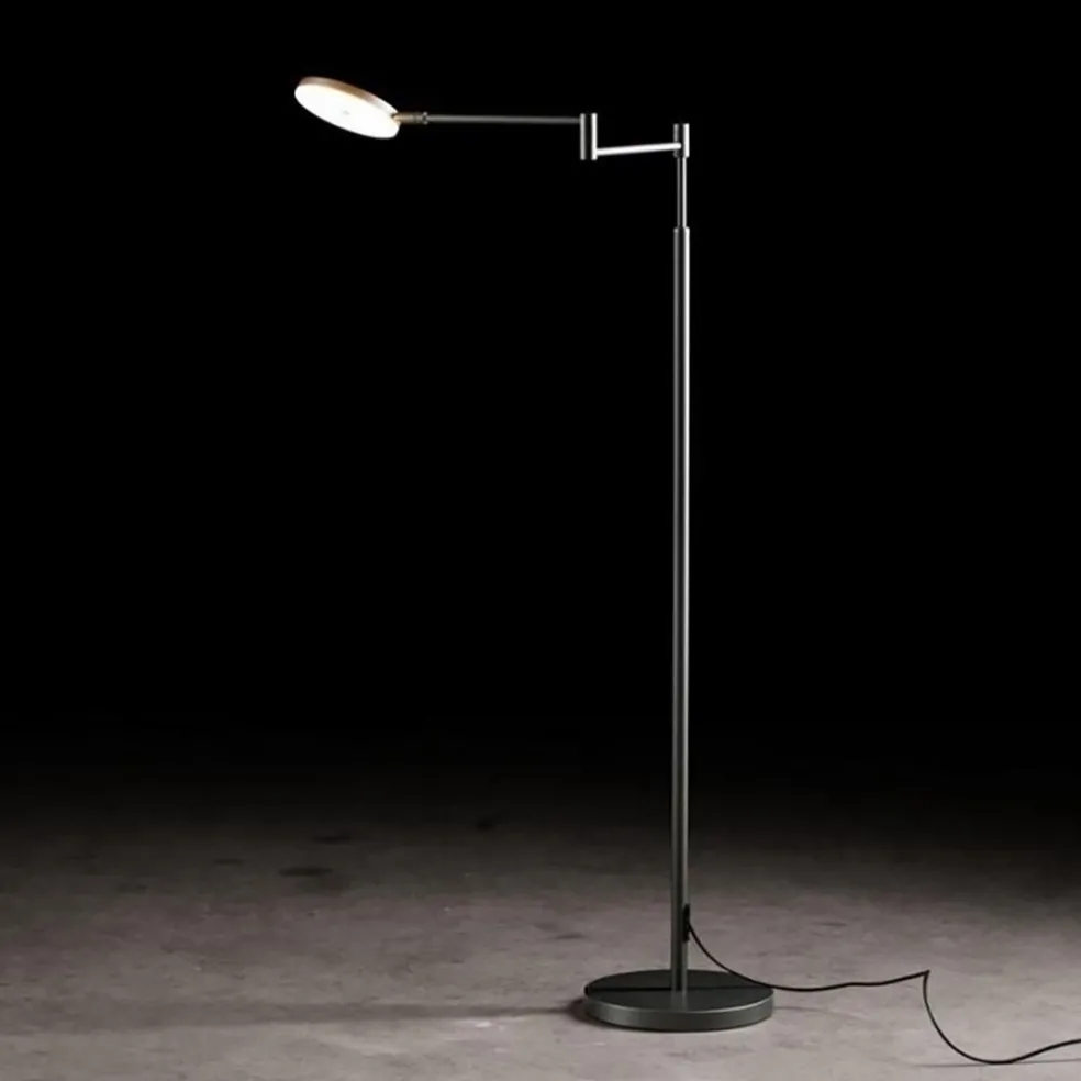 Fashion Straluma Moderne LED leeslamp vloerlamp antraciet
