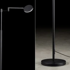 Best Sale Straluma Moderne LED leeslamp vloerlamp zwart dimbaar