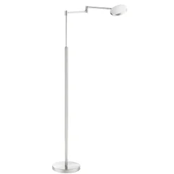 New Straluma Moderne LED leeslamp vloerlamp aluminium mat