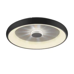 Sale Straluma Moderne LED plafondlamp met kristaleffect zwart