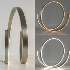 Store Straluma Moderne LED tafellamp nikkel met dim to warm functie