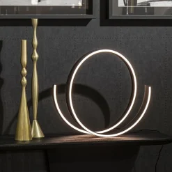 Sale Straluma Moderne LED tafellamp zwart met dim to warm functie