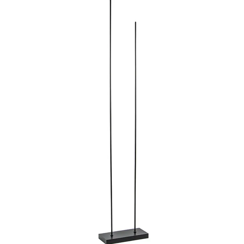 Hot Straluma Moderne LED vloerlamp dimbaar mat zwart