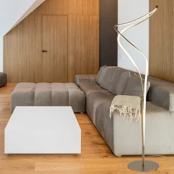 Shop Straluma Moderne LED vloerlamp goud dimbaar