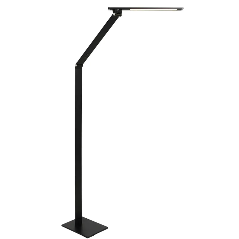 Online Straluma Moderne LED vloerlamp leeslamp zwart dimbaar