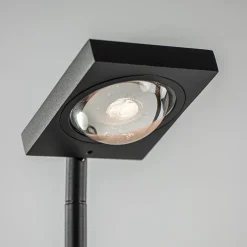 Fashion Straluma Moderne LED vloerlamp lens zwart verstelbaar