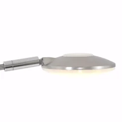 Discount Straluma Moderne LED vloerlamp 5-lichts geborsteld staal dimbaar