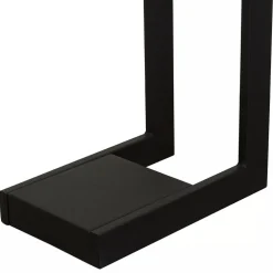 New Straluma Moderne LED vloerlamp mat zwart met kantelbare spot