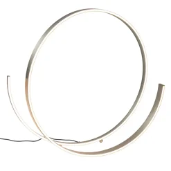 Online Straluma Moderne LED vloerlamp nikkel dimbaar