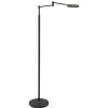 Outlet Straluma Moderne LED vloerlamp op accu zwart dimbaar