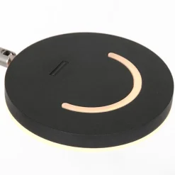 Outlet Straluma Moderne LED vloerlamp op accu zwart dimbaar