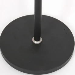 Outlet Straluma Moderne LED vloerlamp op accu zwart dimbaar