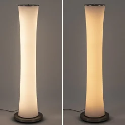 Online Straluma Moderne LED vloerlamp opaal glas met dim to warm
