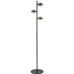 Fashion Straluma Moderne LED vloerlamp zwart/champagne dimbaar