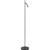 Hot Straluma Moderne LED vloerlamp zwart met gouden spot
