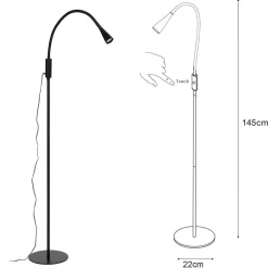 Sale Straluma Moderne leeslamp flexibel met dimbaar LED