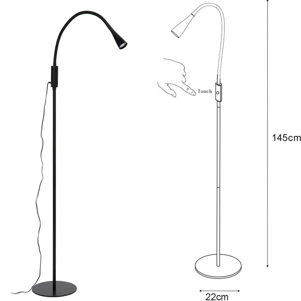 Sale Straluma Moderne leeslamp flexibel met dimbaar LED
