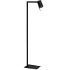Discount Straluma Moderne lees/vloerlamp mat zwart met brons