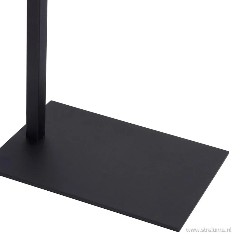 Discount Straluma Moderne lees/vloerlamp mat zwart met brons