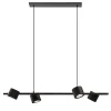 Shop Straluma Moderne 4-lichts hanglamp inclusief verstelbare LED spots