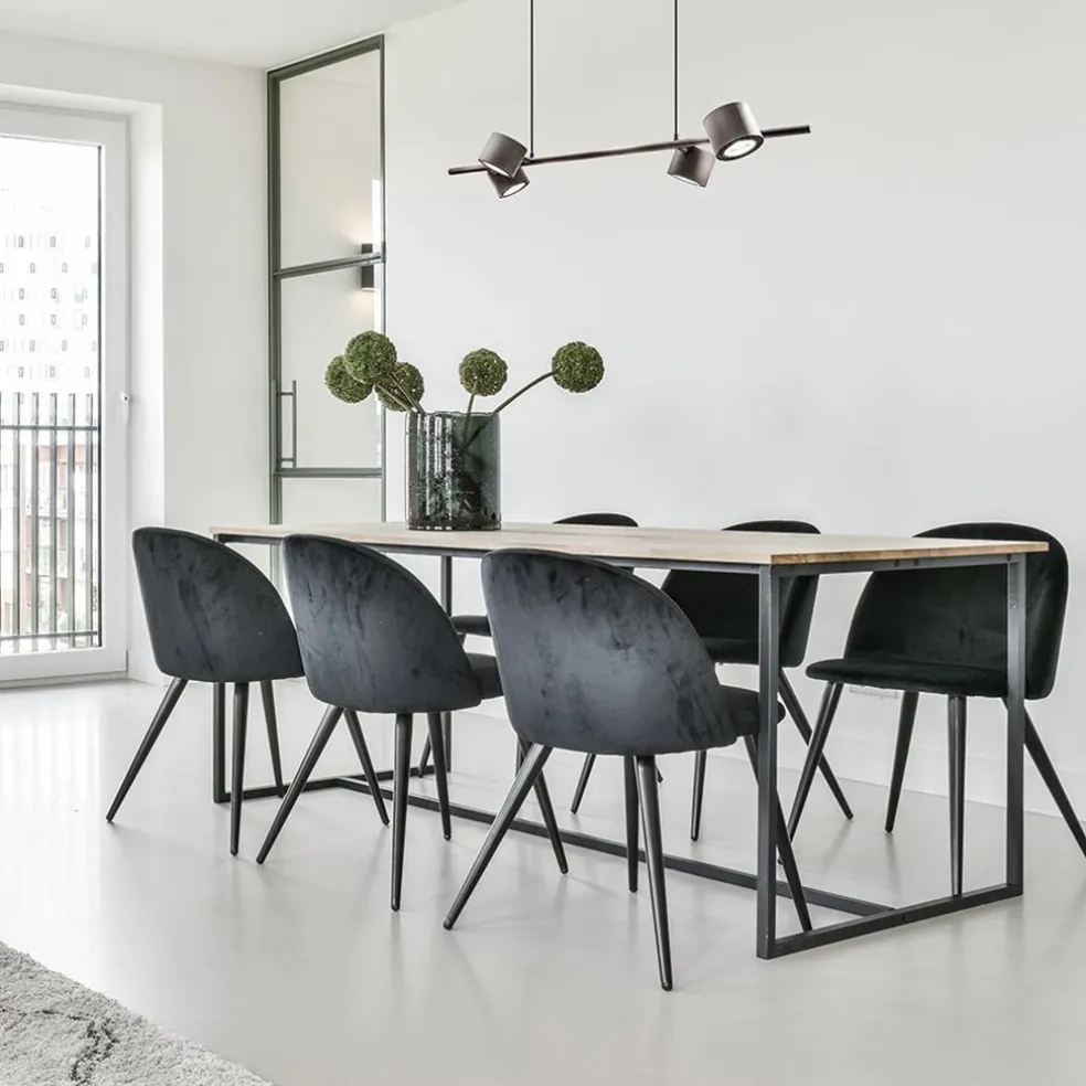 Shop Straluma Moderne 4-lichts hanglamp inclusief verstelbare LED spots