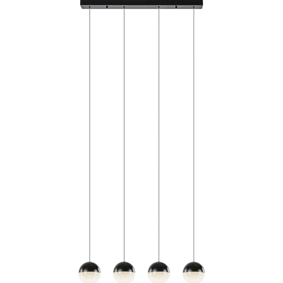 Discount Straluma Moderne 4-lichts hanglamp met LED 3-standen dimbaar