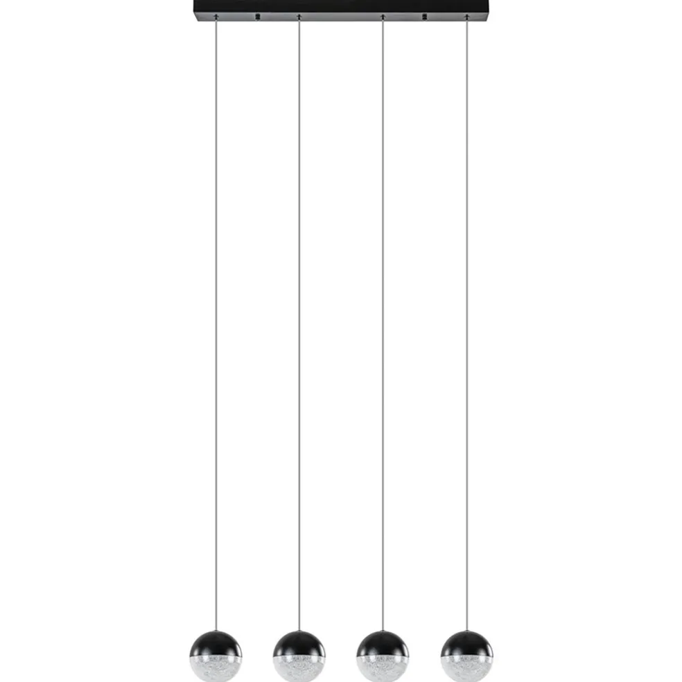 Discount Straluma Moderne 4-lichts hanglamp met LED 3-standen dimbaar